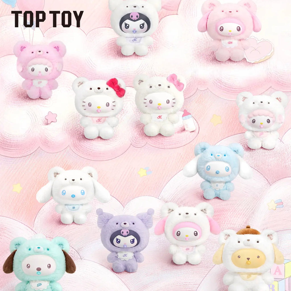 TOPTOY SR Little Bear Planet Series Plush Charm Blind Box | Qootoy