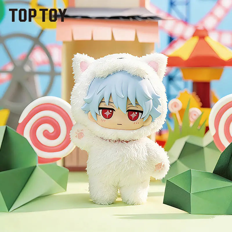 TOPTOY Gintama Vinyl Pendant Plush Doll Blind Box