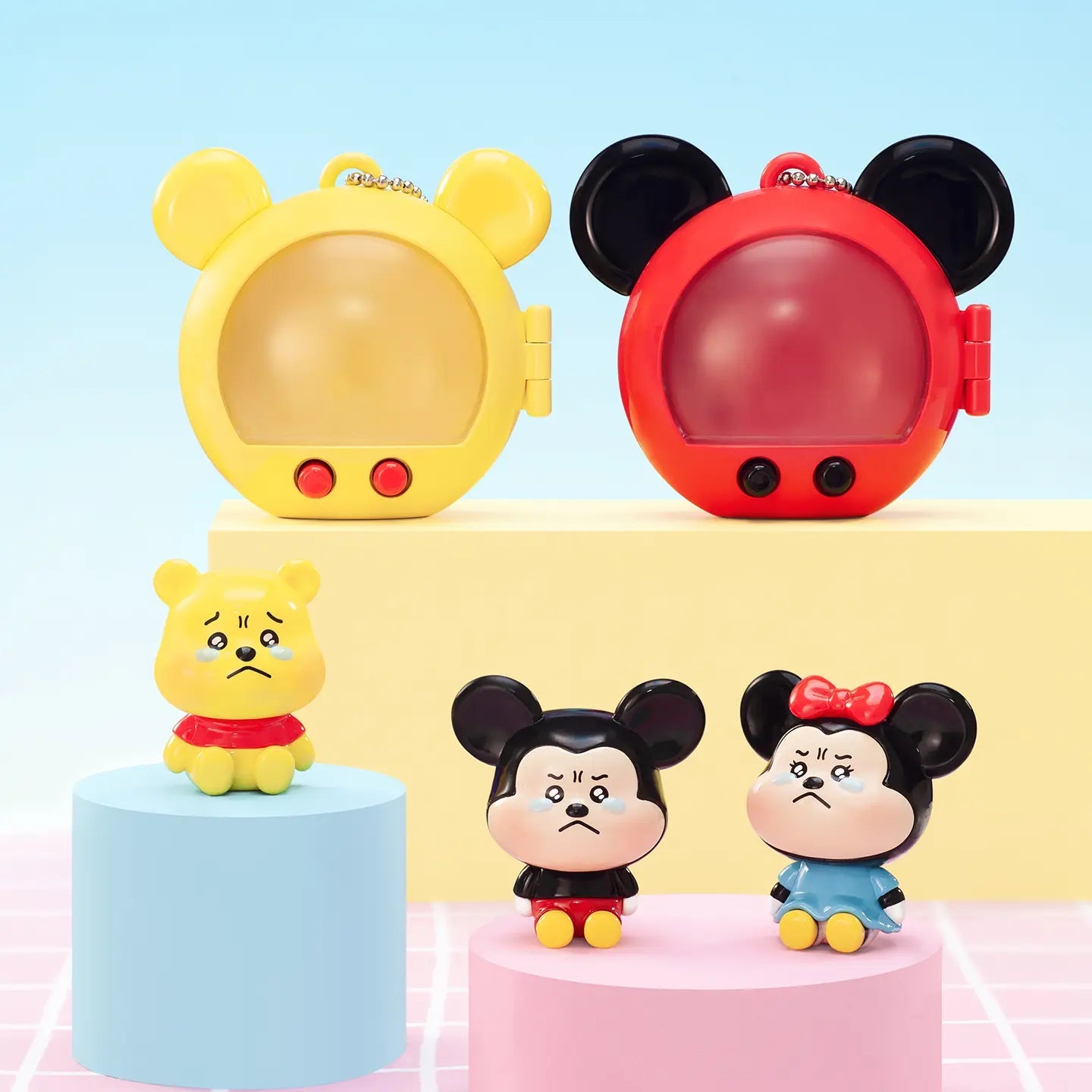 Mickey & Friends Mini Pouty Face Series Blind Box - Qootoy - Hong Kong Ying Yue Development Limited