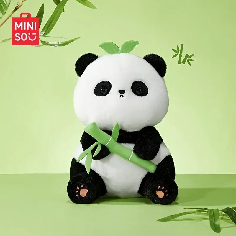 MINISO Bamboo - Hugging Panda Series Plush Doll - Qootoy - Hong Kong Ying Yue Development Limited