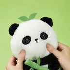 MINISO Bamboo - Hugging Panda Series Plush Doll - Qootoy - Hong Kong Ying Yue Development Limited