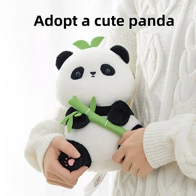 MINISO Bamboo - Hugging Panda Series Plush Doll - Qootoy - Hong Kong Ying Yue Development Limited