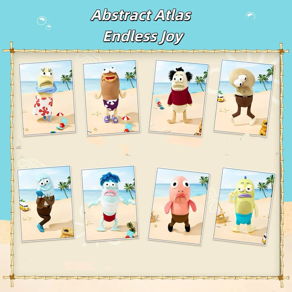 MINISO Bikini Bottom Residents Fish Plush Doll - Qootoy - Hong Kong Ying Yue Development Limited