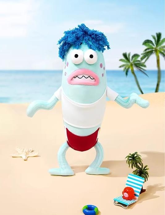 MINISO Bikini Bottom Residents Fish Plush Doll - Qootoy - Hong Kong Ying Yue Development Limited