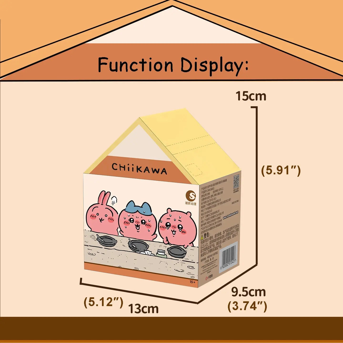 MINISO Chiikawa Combination Scene Stamp Series - Qootoy - Hong Kong Ying Yue Development Limited