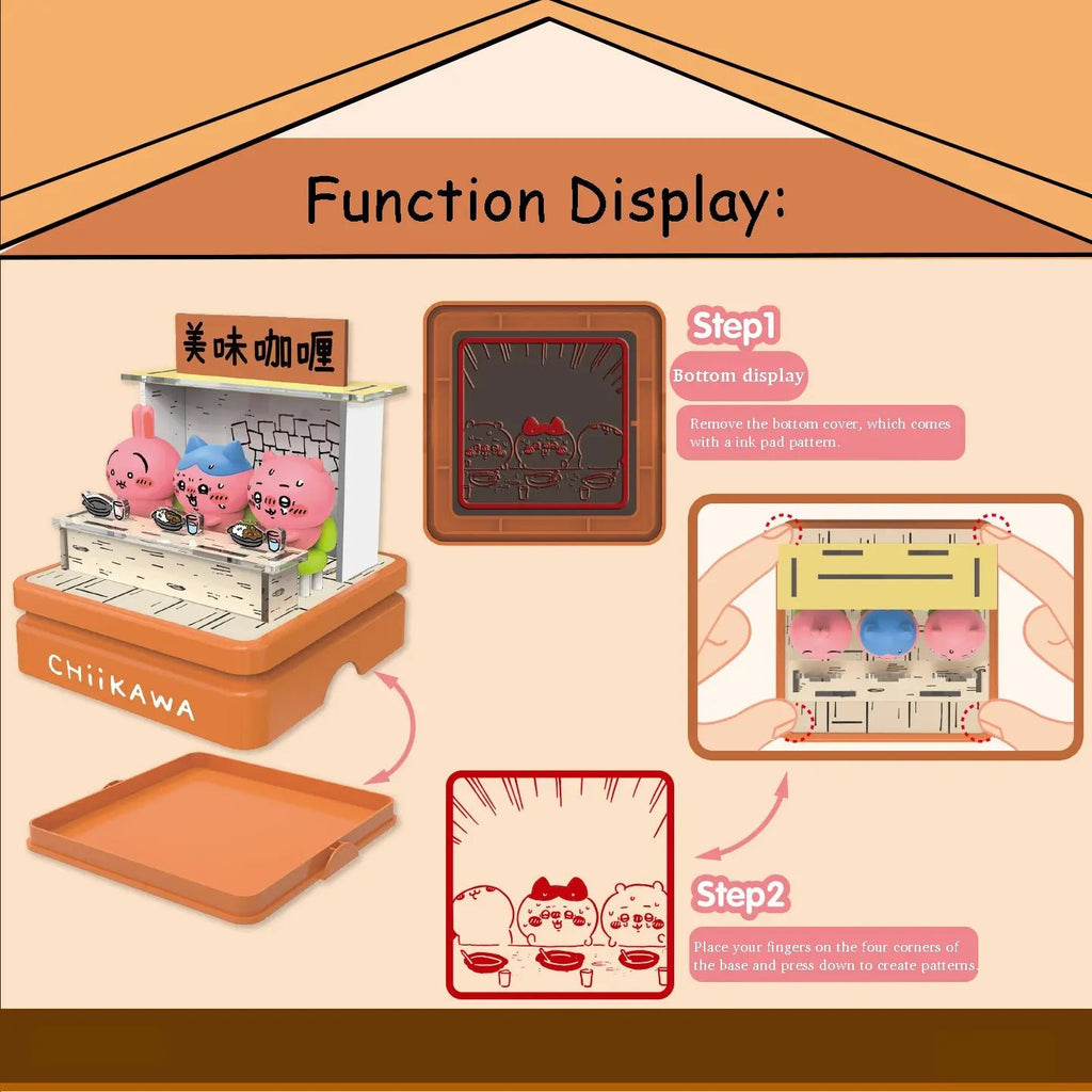MINISO Chiikawa Combination Scene Stamp Series - Qootoy - Hong Kong Ying Yue Development Limited