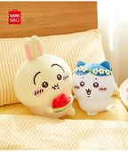 MINISO Chiikawa Floral Wreath & Watermelon Plush Doll - Qootoy - Hong Kong Ying Yue Development Limited