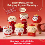 MINISO Chiikawa New Year Limited - Edition Plush Keychain - Qootoy - Hong Kong Ying Yue Development Limited