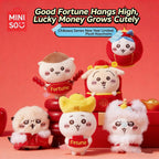 MINISO Chiikawa New Year Limited - Edition Plush Keychain - Qootoy - Hong Kong Ying Yue Development Limited