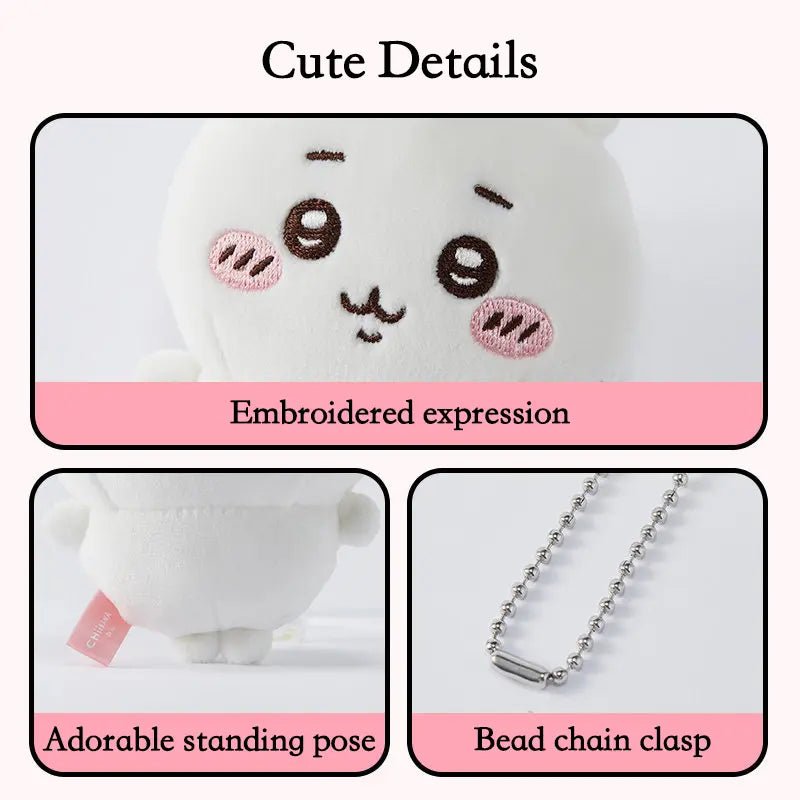 MINISO Chiikawa Series Plush Charm Cute Bag Pendant - Qootoy - Hong Kong Ying Yue Development Limited