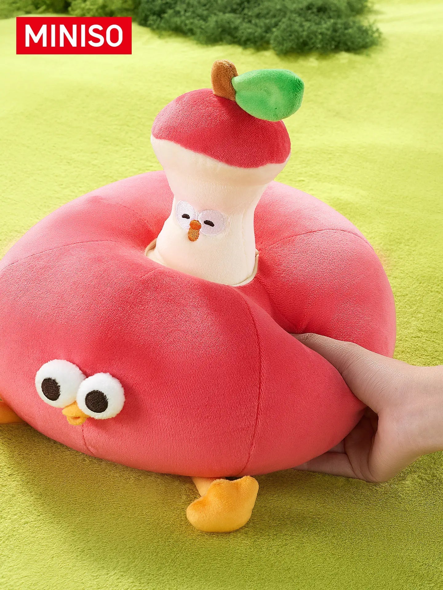 MINISO Cored Apple Dumpling Chicken Plush Toy - Qootoy - Hong Kong Ying Yue Development Limited