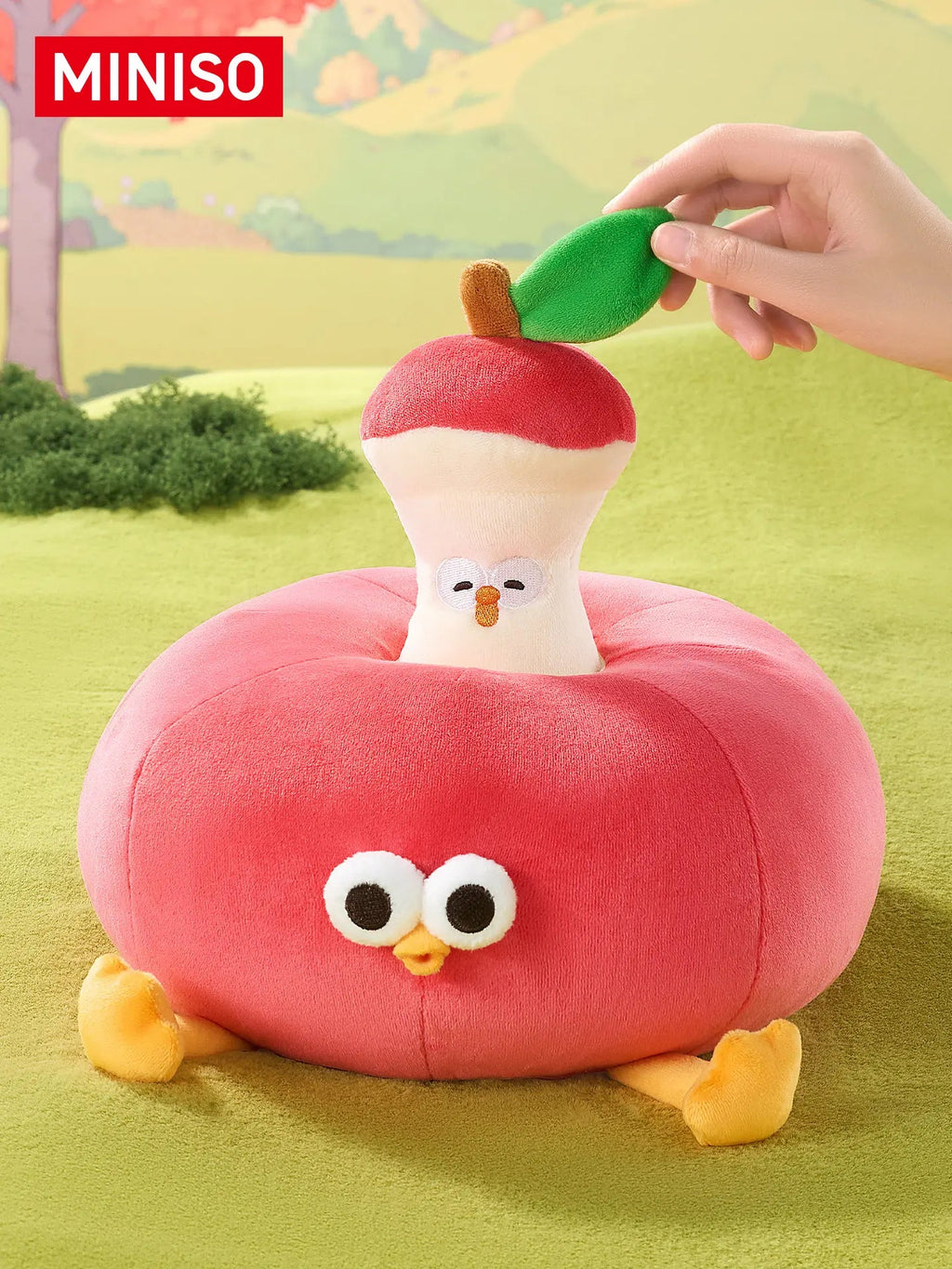MINISO Cored Apple Dumpling Chicken Plush Toy - Qootoy - Hong Kong Ying Yue Development Limited