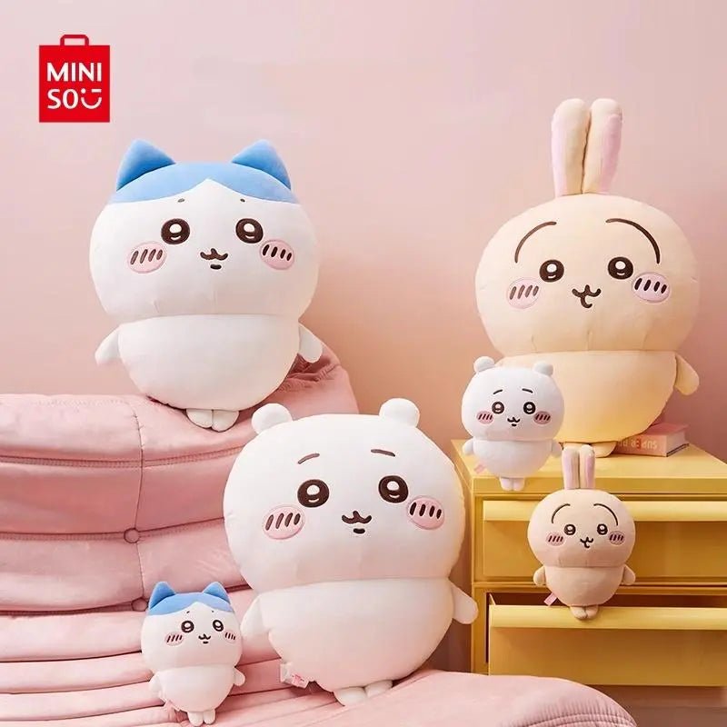 MINISO Genuine Chiikawa Standing Plush Dolls soft plush toy in white