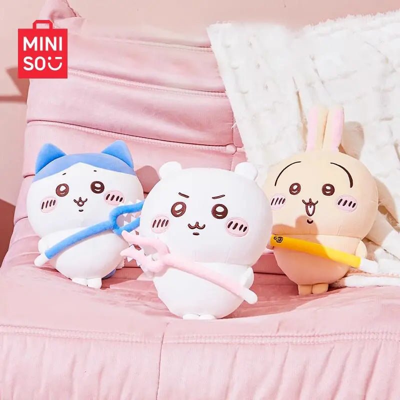 MINISO Genuine Chiikawa Weapon Style Standing Plush Dolls soft plush toy