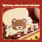 MINISO Giffted Bear Series Big Head Pillow Plush Toy - Qootoy - Hong Kong Ying Yue Development Limited