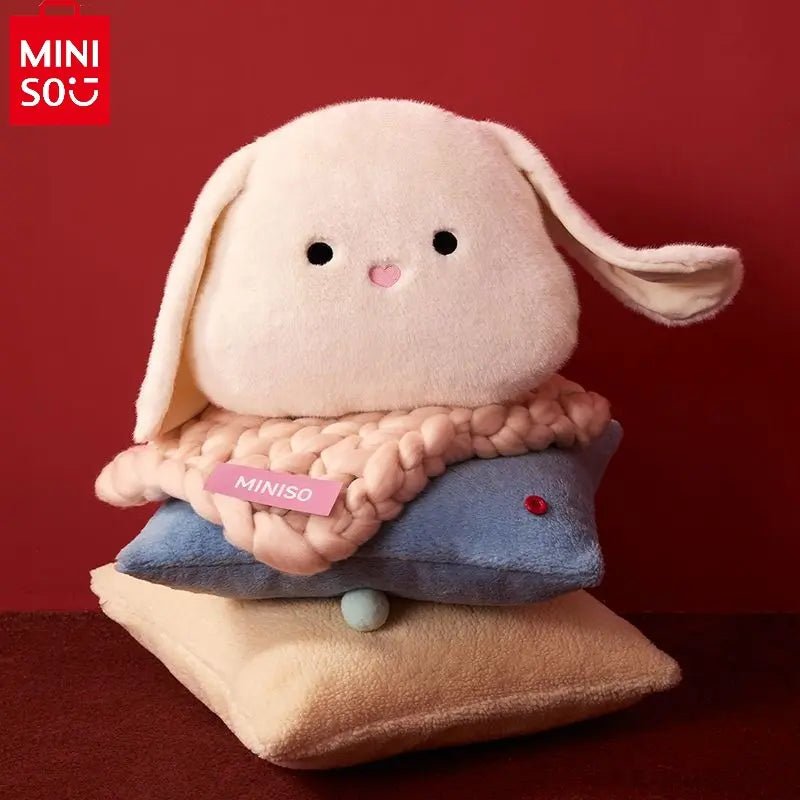 MINISO Giffted Bear Series Big Head Pillow Plush Toy - Qootoy - Hong Kong Ying Yue Development Limited