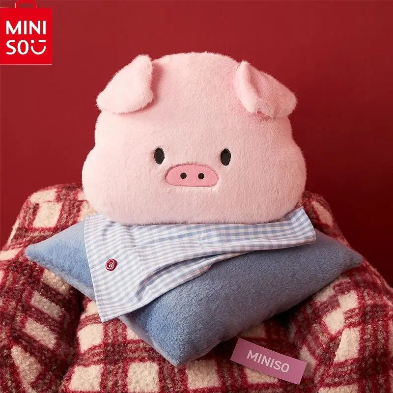 MINISO Giffted Bear Series Big Head Pillow Plush Toy - Qootoy - Hong Kong Ying Yue Development Limited