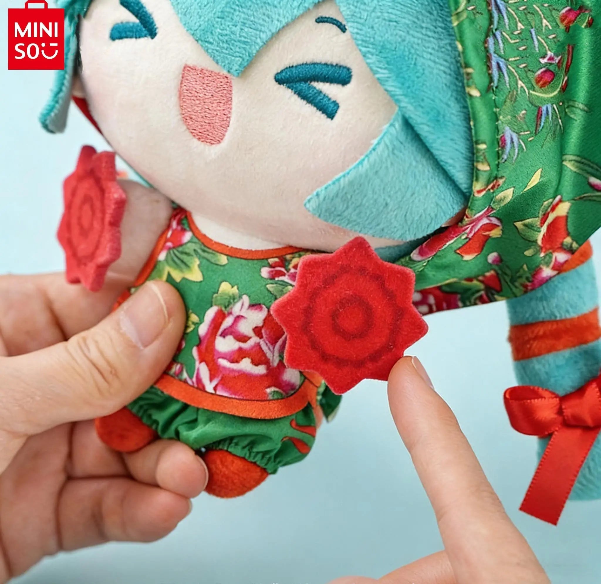 MINISO Hatsune Miku Chinese New Year Plush Toy - Qootoy - Hong Kong Ying Yue Development Limited