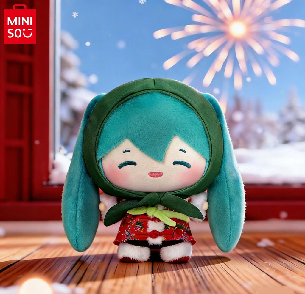 MINISO Hatsune Miku Chinese New Year Plush Toy - Qootoy - Hong Kong Ying Yue Development Limited