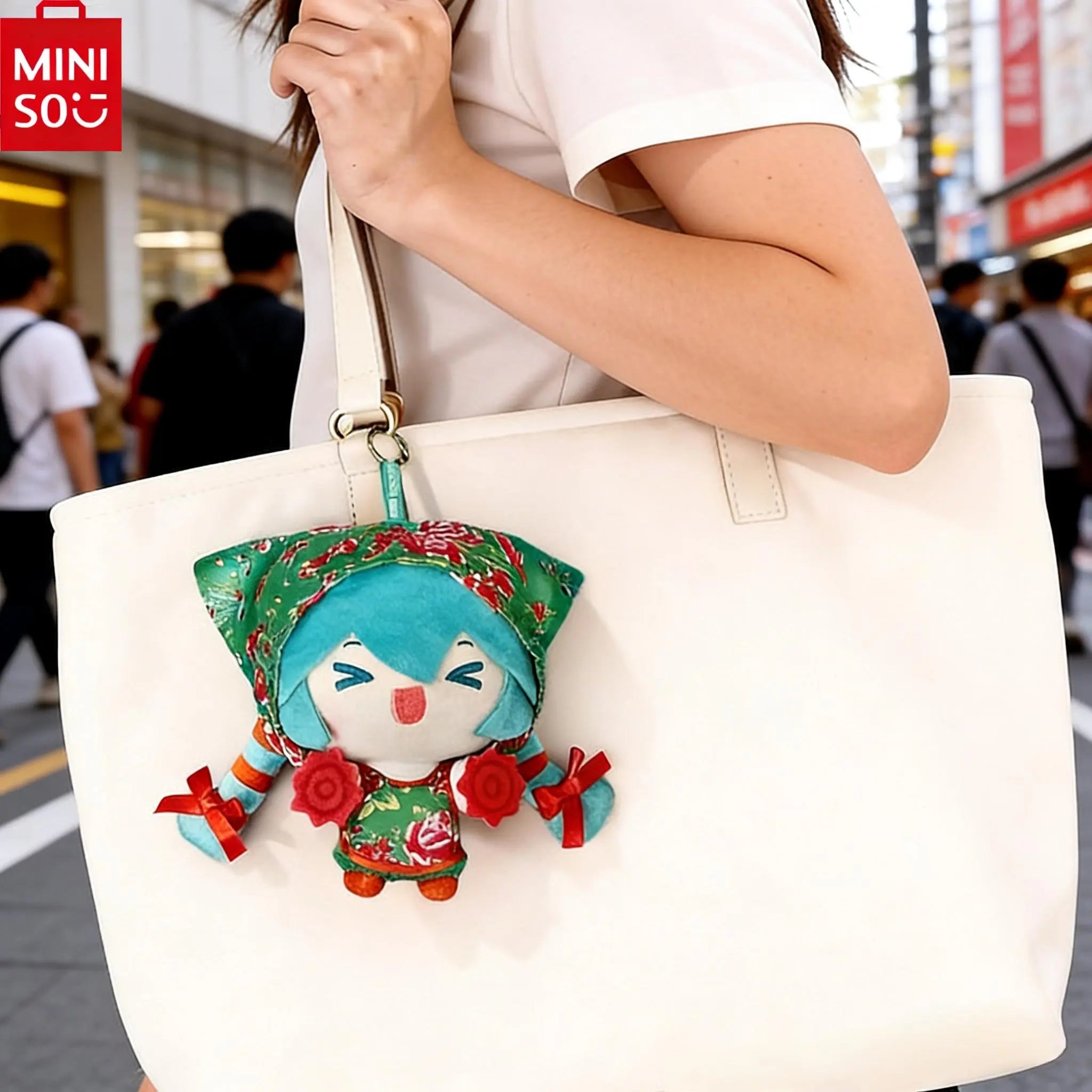 MINISO Hatsune Miku Chinese New Year Plush Toy - Qootoy - Hong Kong Ying Yue Development Limited