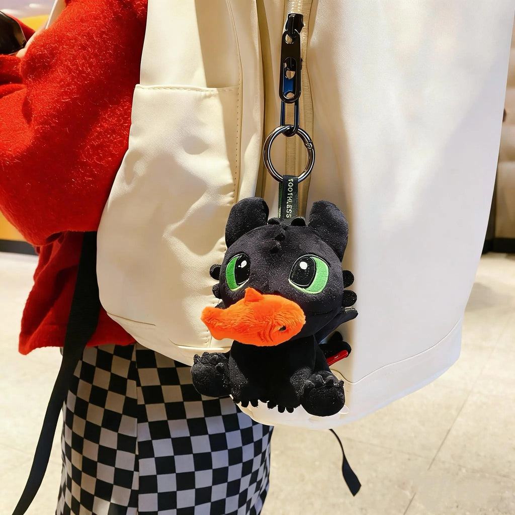 MINISO How To Train Your Dragon Toothless Plush Doll Pendant Bag Charm - Qootoy - Hong Kong Ying Yue Development Limited