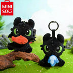 MINISO How To Train Your Dragon Toothless Plush Doll Pendant Bag Charm - Qootoy - Hong Kong Ying Yue Development Limited