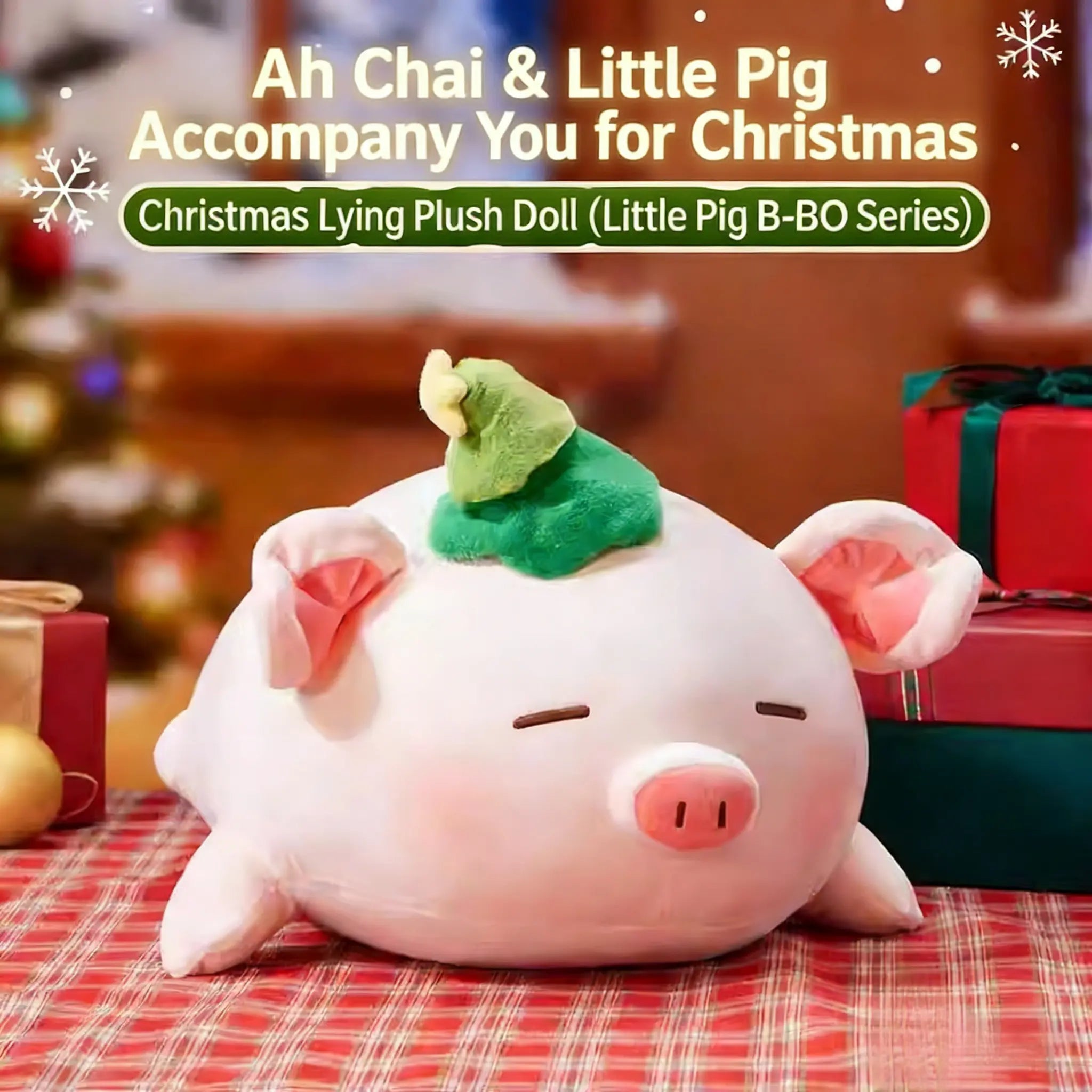 MINISO Kawaii Cute Pig Plush Doll – Multifunctional Hug Pillow & Decor Toy - Qootoy - Hong Kong Ying Yue Development Limited