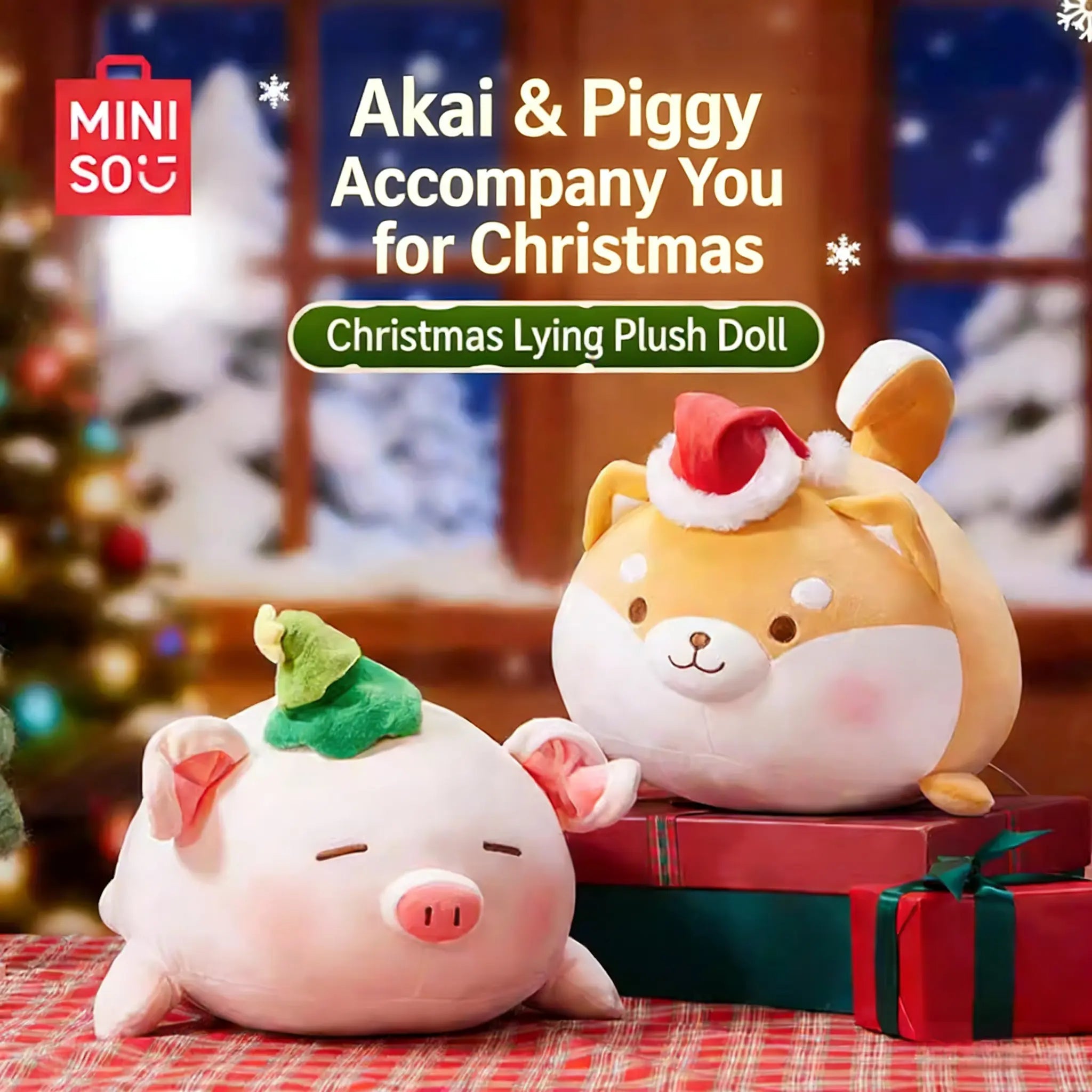 MINISO Kawaii Cute Pig Plush Doll – Multifunctional Hug Pillow & Decor Toy - Qootoy - Hong Kong Ying Yue Development Limited