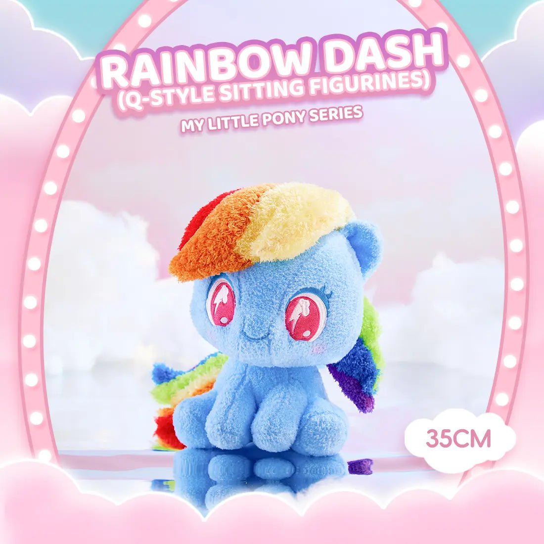 MINISO My Little Pony Q - version Plush Toy - Qootoy - Hong Kong Ying Yue Development Limited