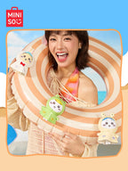 MINISO x Chiikawa Summer Edition Raincoat Plush Charm - Qootoy - Hong Kong Ying Yue Development Limited