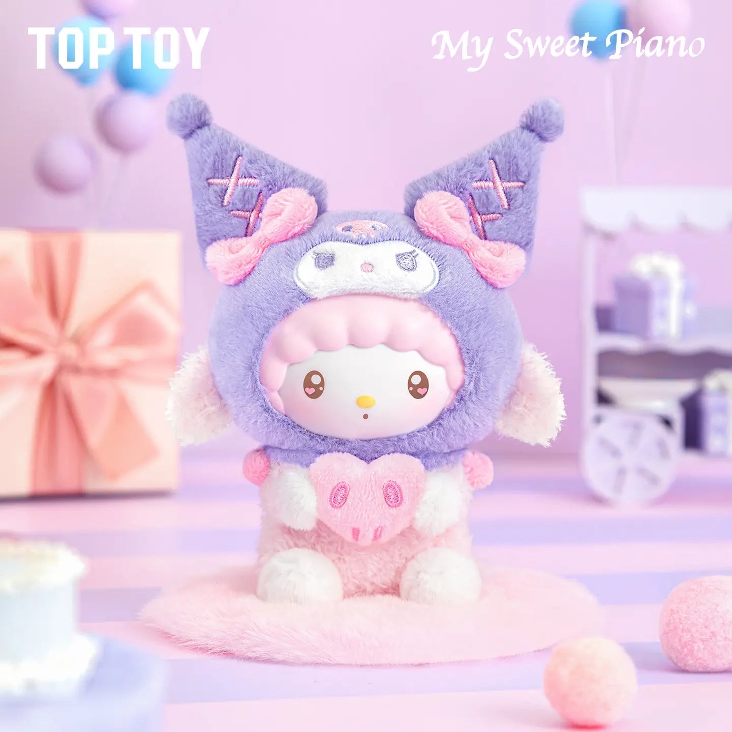 TOPTOY KM Party Series Vinyl - Plush Blind Box - Qootoy - Hong Kong Ying Yue Development Limited