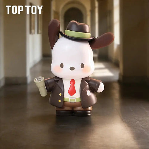 TOPTOY Pochacco Diamond Detective Figure Blind Box collectible figure featuring Sanrio detail view