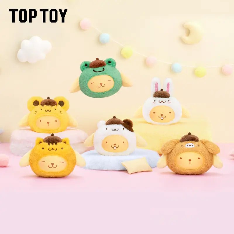 TOPTOY Pompompurin & Friends Series Vinyl Plush Charm Blind Box - Qootoy - Hong Kong Ying Yue Development Limited