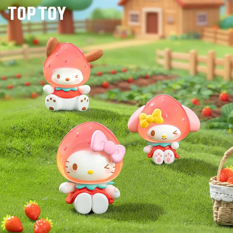TOPTOY SR Family Strawberry Candy Series Mini Blind Box Keychain - Qootoy - Hong Kong Ying Yue Development Limited