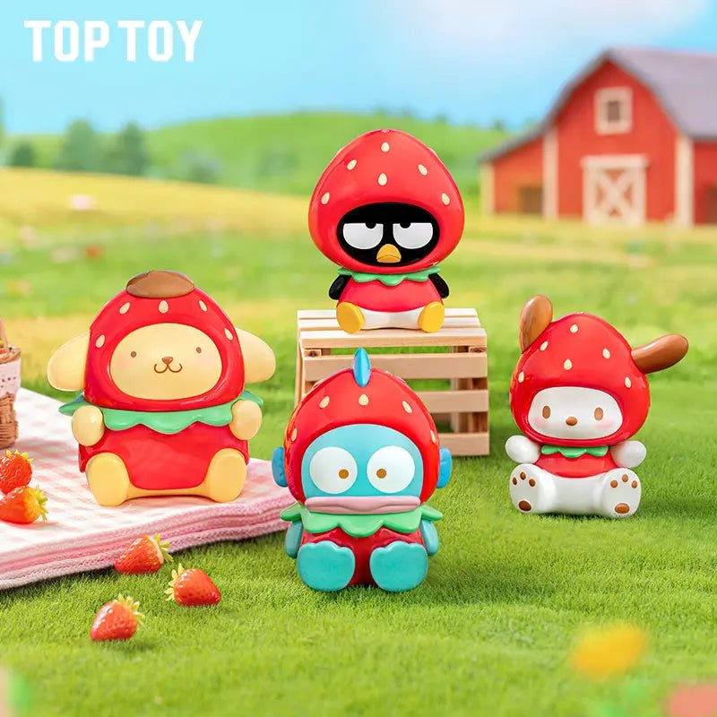 TOPTOY SR Family Strawberry Candy Series Mini Blind Box Keychain - Qootoy - Hong Kong Ying Yue Development Limited