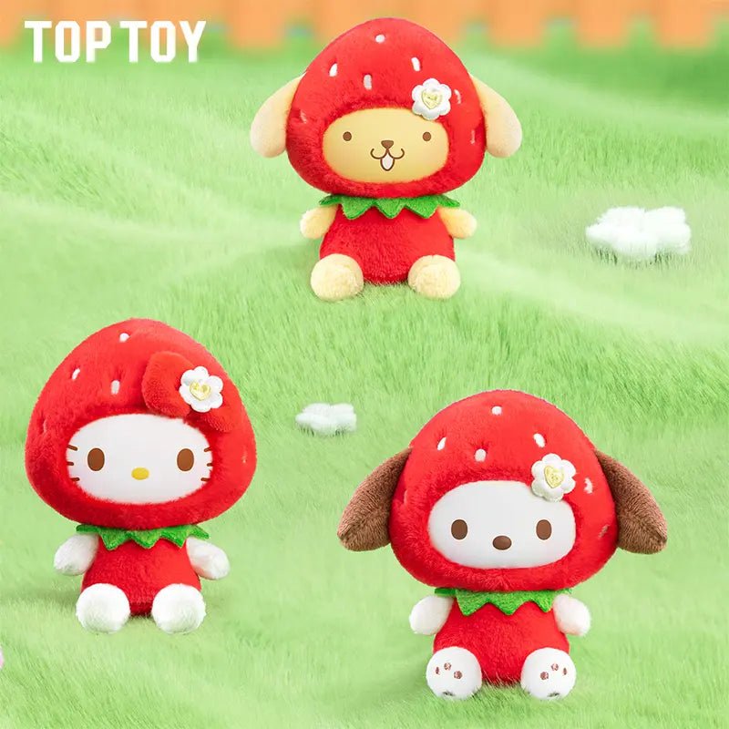 TOPTOY SR Family Strawberry Sweet Series Plush Keychain Blind Box - Qootoy - Hong Kong Ying Yue Development Limited