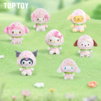 TOPTOY SR Family Strawberry Sweet Series Plush Keychain Blind Box - Qootoy - Hong Kong Ying Yue Development Limited