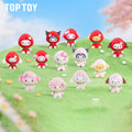 TOPTOY SR Family Strawberry Sweet Series Plush Keychain Blind Box - Qootoy - Hong Kong Ying Yue Development Limited