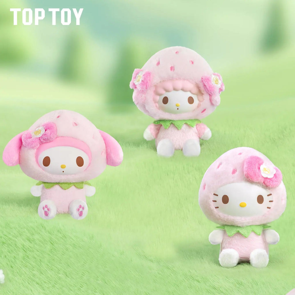 TOPTOY SR Family Strawberry Sweet Series Plush Keychain Blind Box - Qootoy - Hong Kong Ying Yue Development Limited