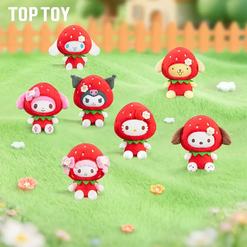 TOPTOY SR Family Strawberry Sweet Series Plush Keychain Blind Box - Qootoy - Hong Kong Ying Yue Development Limited