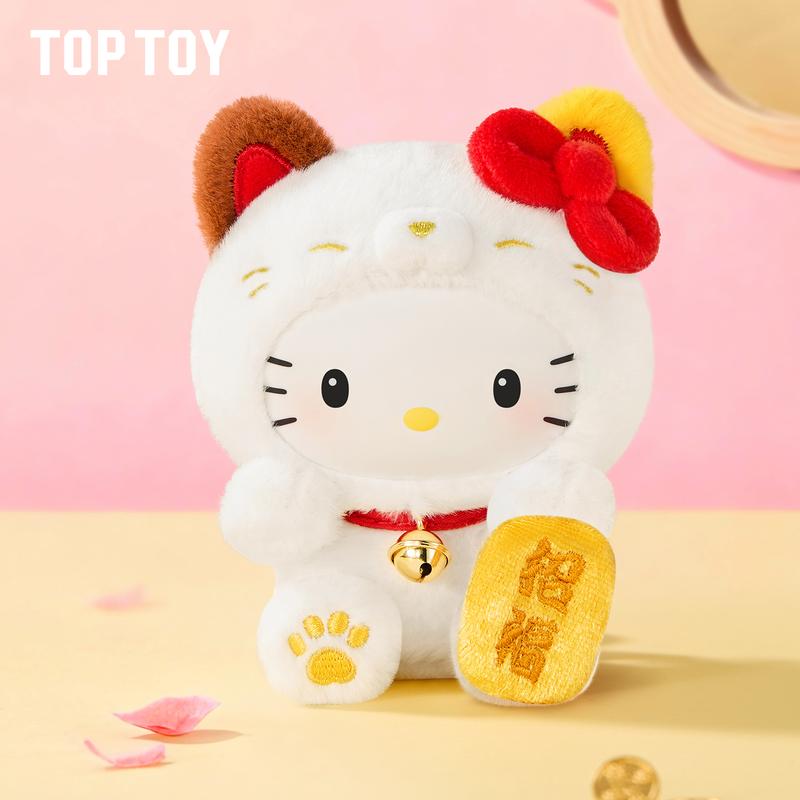 TOPTOY SR Lucky Cat Plush Charms Blind Box - Qootoy - Hong Kong Ying Yue Development Limited
