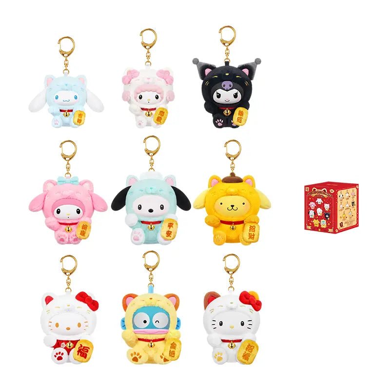 TOPTOY SR Lucky Cat Plush Charms Blind Box - Qootoy - Hong Kong Ying Yue Development Limited