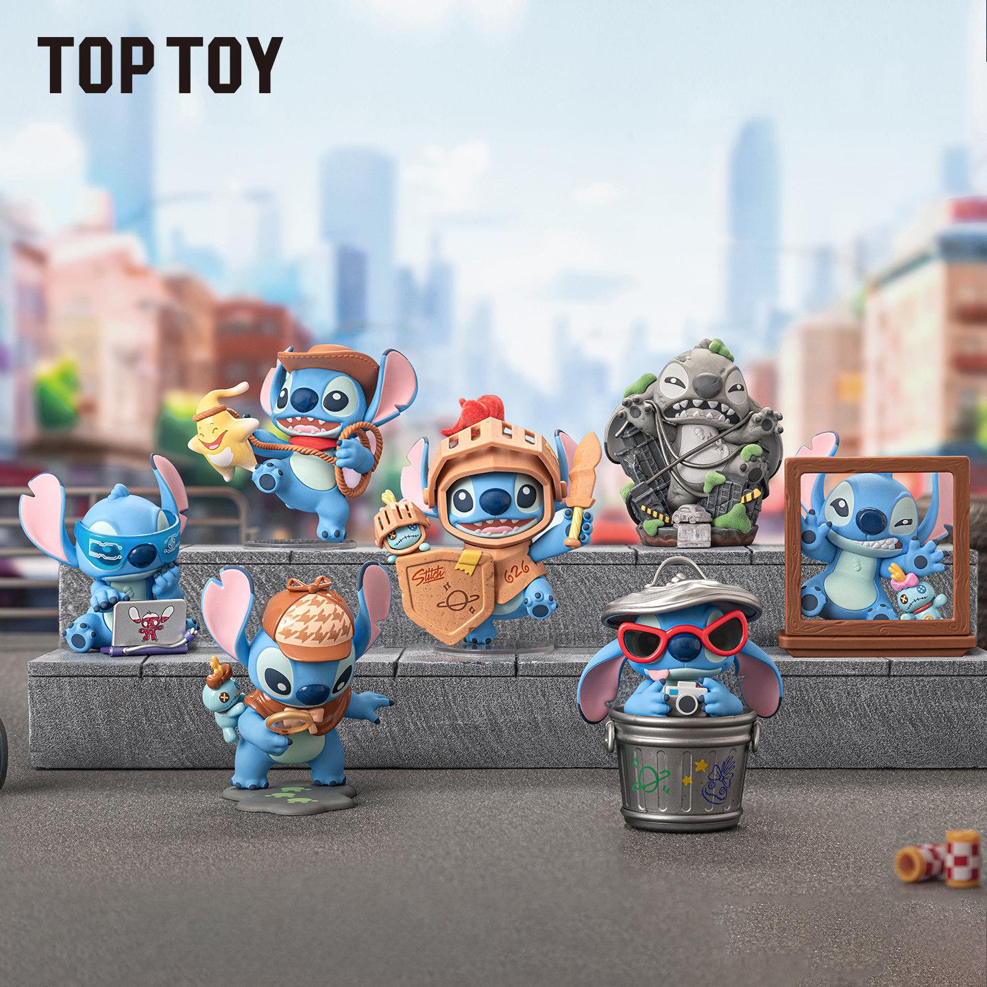 TOPTOY Stitch City Adventure Series Figure Blind Box - Qootoy - Hong Kong Ying Yue Development Limited
