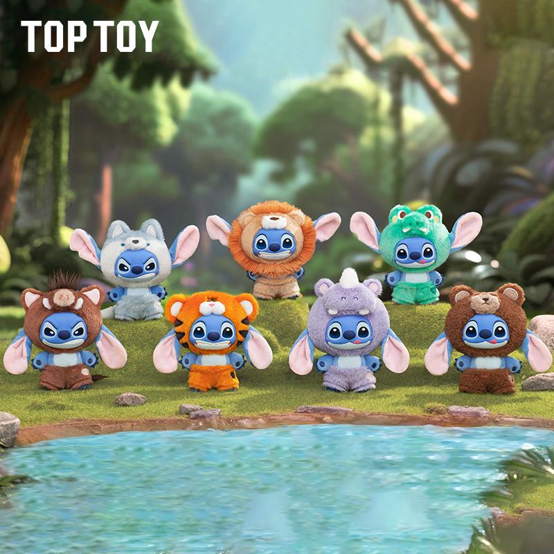 TOPTOY Stitch Wild Animal Series Vinyl Plush Blind Box - Qootoy - Hong Kong Ying Yue Development Limited