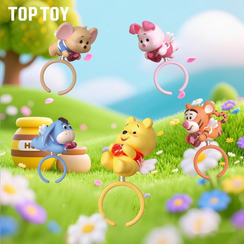 TOPTOY Winnie the Pooh Angel Spinning Ring Blind Box - Qootoy - Hong Kong Ying Yue Development Limited