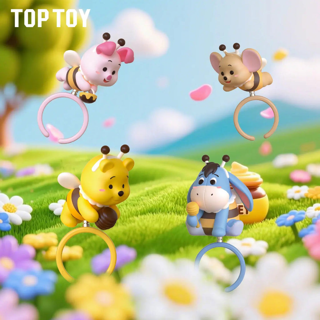 TOPTOY Winnie the Pooh Angel Spinning Ring Blind Box - Qootoy - Hong Kong Ying Yue Development Limited