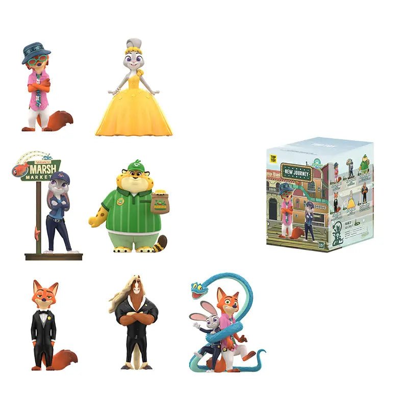 TOPTOY Zootopia 2 New Journey Figure Blind Box - Qootoy - Hong Kong Ying Yue Development Limited