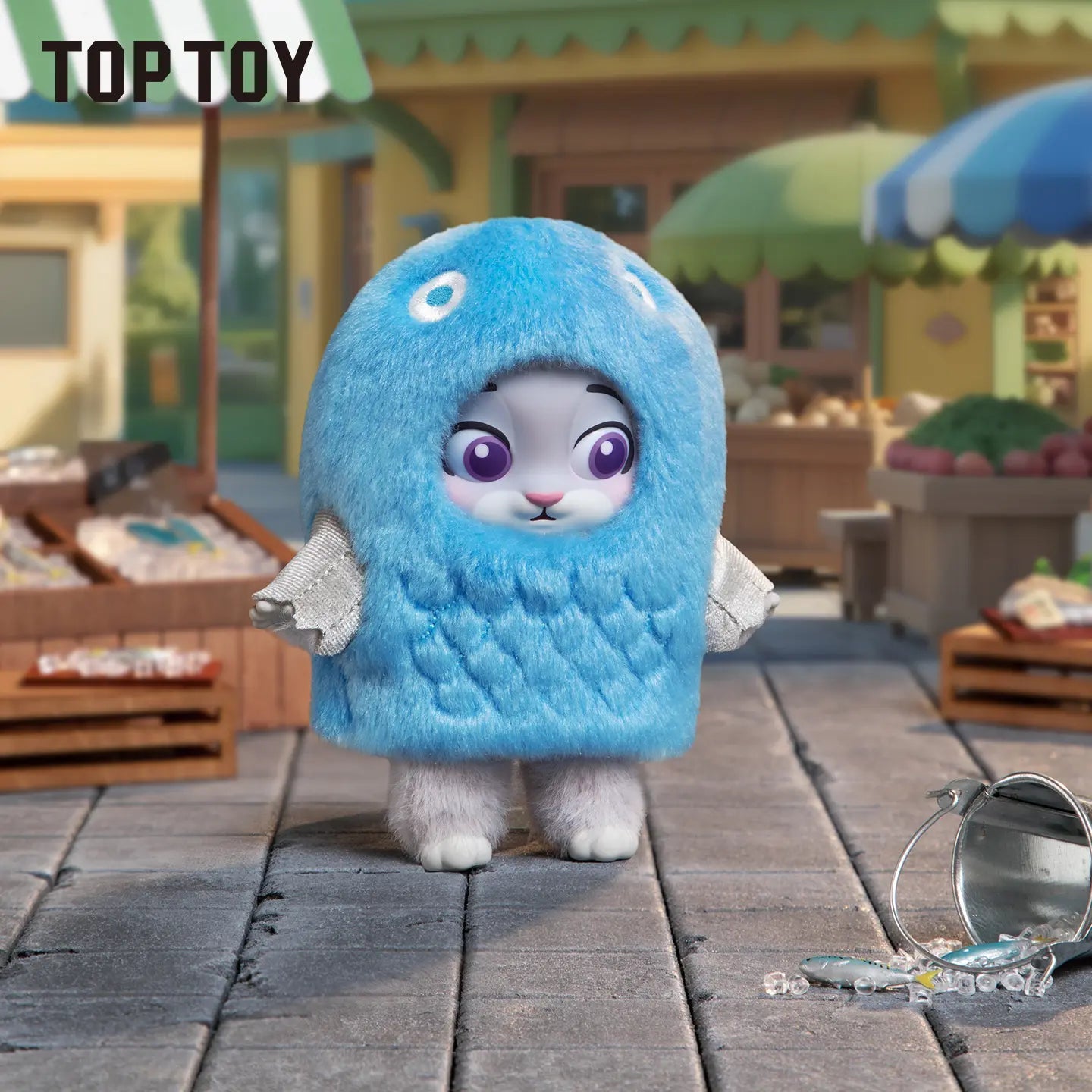 TOPTOY Zootopia 2 Nick & Judy Master Disguiser Plush Pendant Blind Box - Qootoy - Hong Kong Ying Yue Development Limited