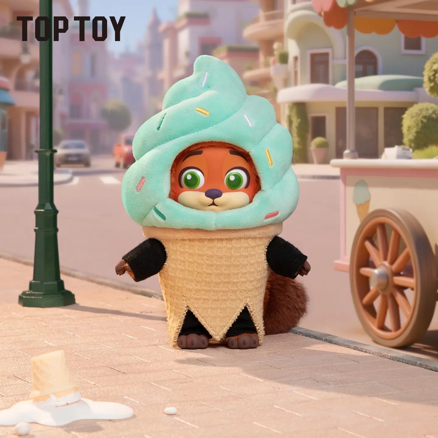 TOPTOY Zootopia 2 Nick & Judy Master Disguiser Plush Pendant Blind Box - Qootoy - Hong Kong Ying Yue Development Limited