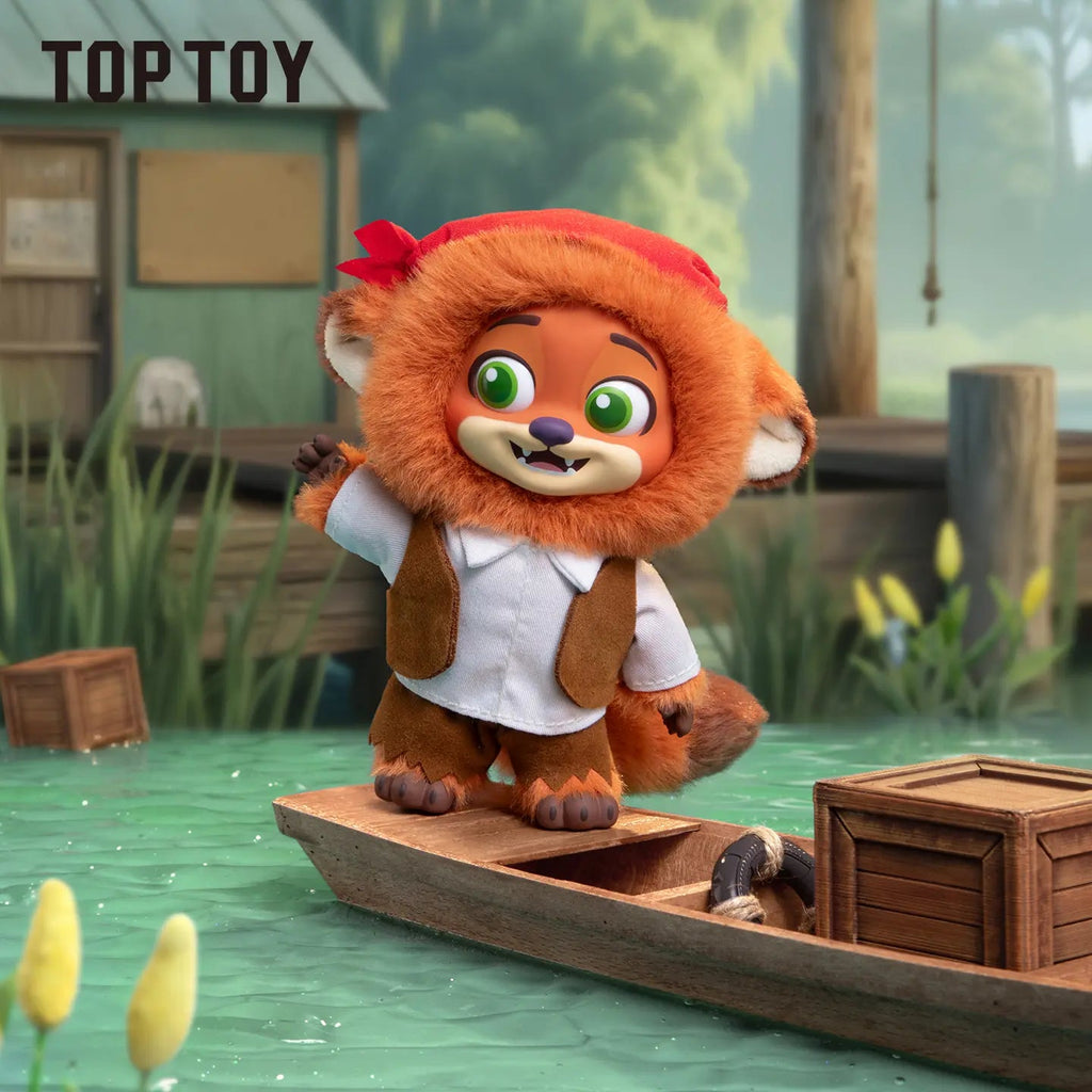 TOPTOY Zootopia 2 Nick & Judy Master Disguiser Plush Pendant Blind Box - Qootoy - Hong Kong Ying Yue Development Limited